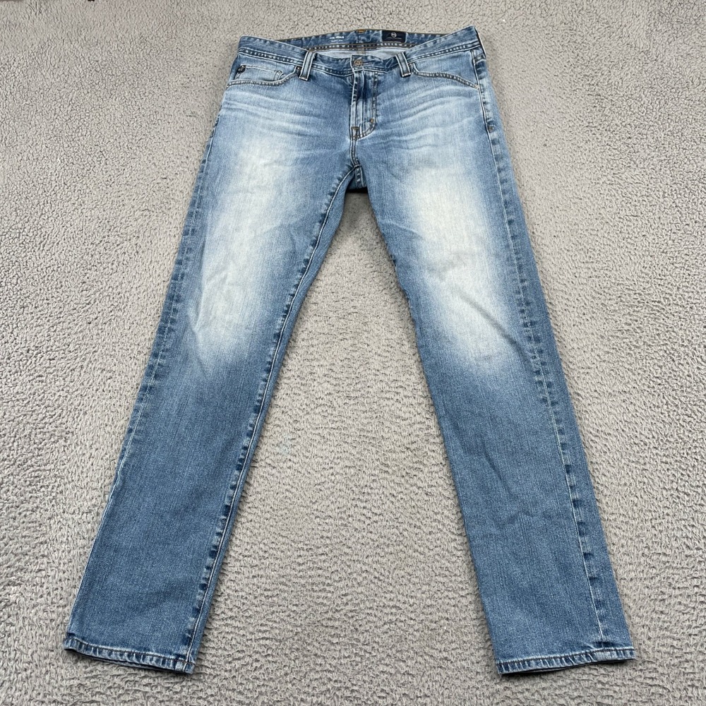 AG Adriano Goldschmied Jeans Mens 32x32 Blue The Tellis Modern Slim Denim \